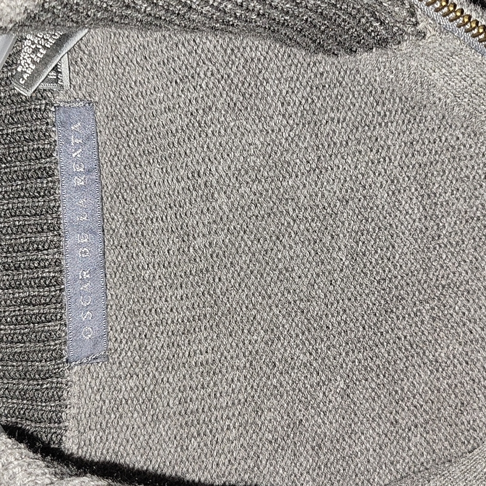 OSCAR DE LA RENTA HALF ZIP SWEATER - Picture 2 of 11